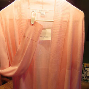Liz Claiborne Pink Sweater Size M